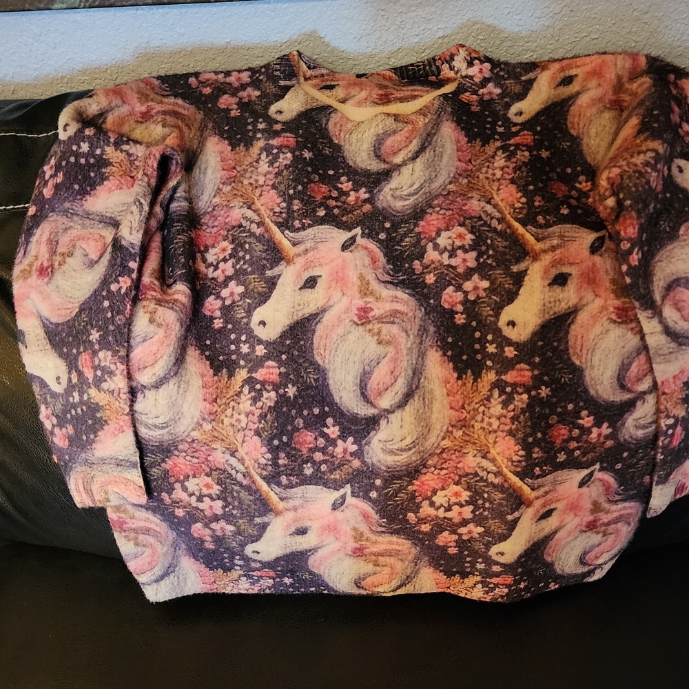 Unicorn Print Sweater